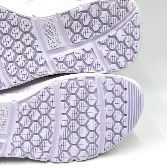 7.5W‎ 7.5 WIDE WIDTH Shoes For Crews Womens Galley II White Work Sneakers Shoes - Picture 11 of 13